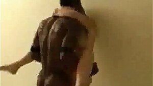 Mature MILF gets long dark dick