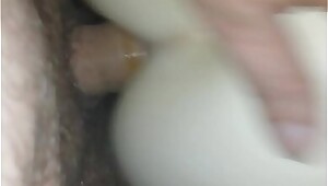 hanysy husband fucks me in the ass, doggy style