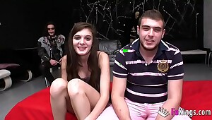 Selling my girlfriend Sodomizing a 18yo teen that tastes another man's cock for the first time