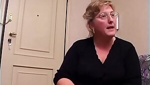 Old chunky wants a young cock!