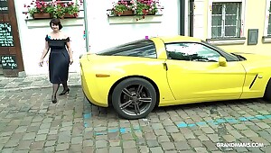 Rich Horny grandma pays for every fuck she gets
